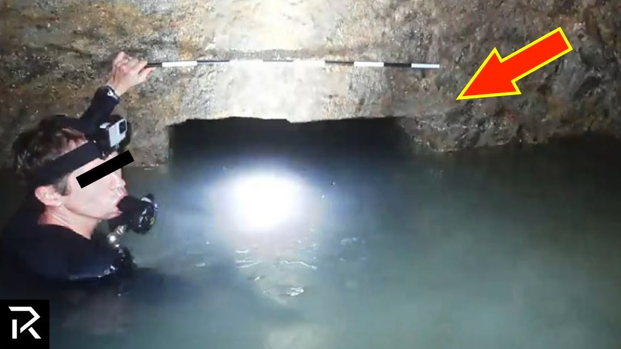 Diver Discovers Underwater Treasure Beneath Pharaoh's Tomb - YouTube