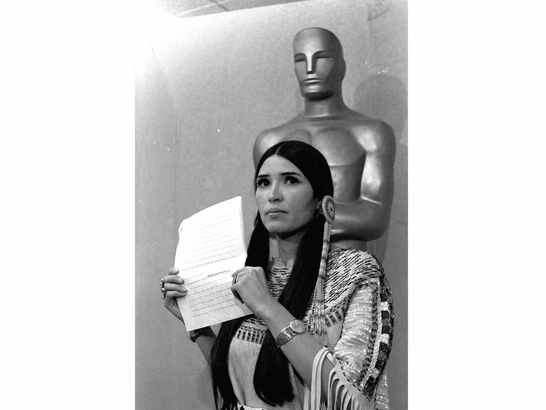 The Academy apologizes to Sacheen Littlefeather for her treatment at the 1973 Oscars : NPR