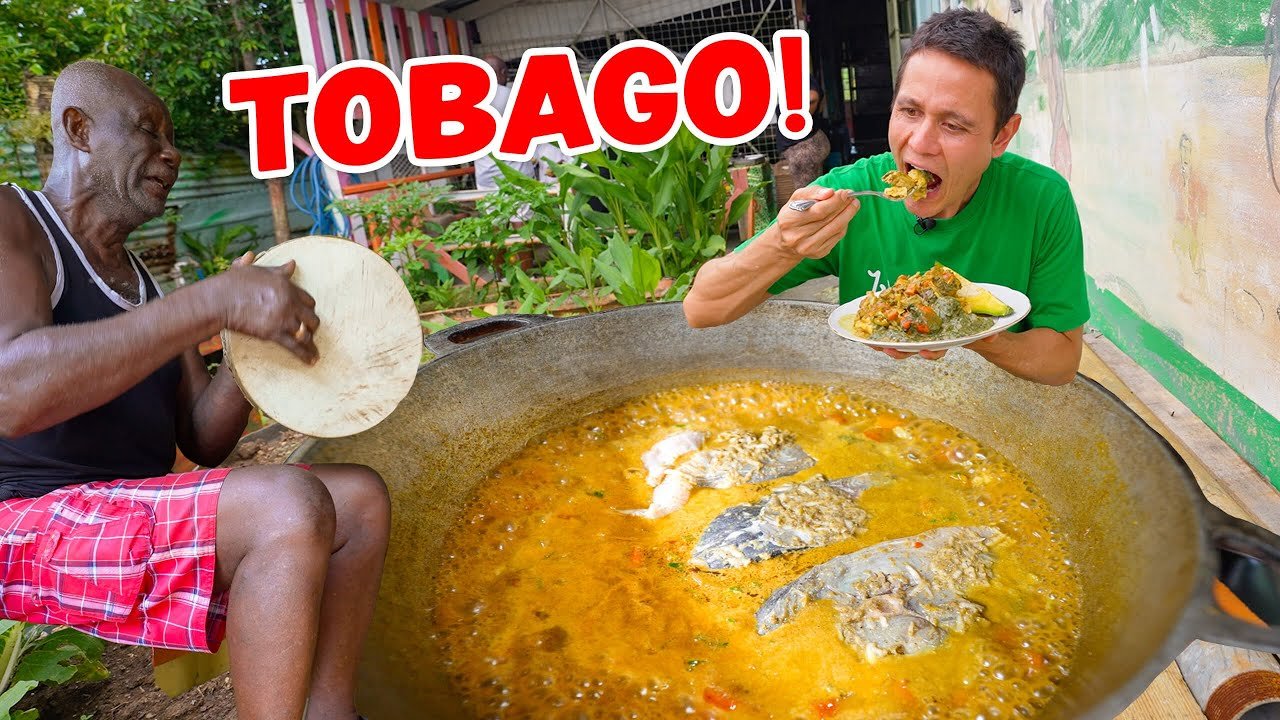 Greatest Ever Afro-Caribbean Food! BACKYARD CREOLE COOKOUT in Paradise Island Tobago!