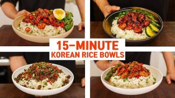 15 Minute Korean Rice Bowls